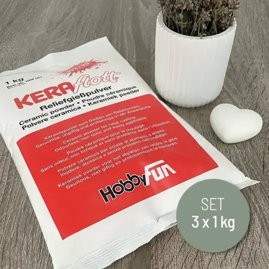 1780513 YOGILINE Reliefgießpulver 'Keraflott'